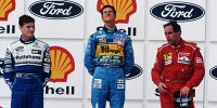 Coulthard Schumacher Berger Brasilien 1995