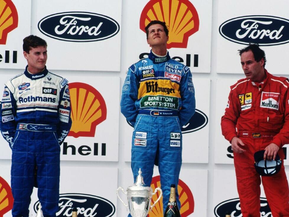 Coulthard Schumacher Berger Brasilien 1995