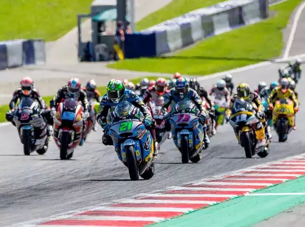 Moto2 Start Titel-Bild zur News: Moto2 Start