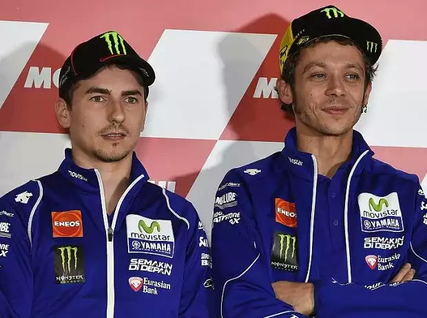 Jorge Lorenzo, Valentino Rossi, Marc Marquez Titel-Bild zur News: Jorge Lorenzo, Valentino Rossi, Marc Marquez