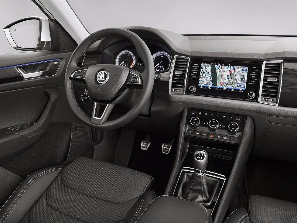 Innenraum des Skoda Kodiaq