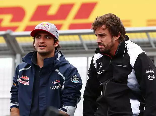 Carlos Sainz, Fernando Alonso Titel-Bild zur News: Carlos Sainz, Fernando Alonso