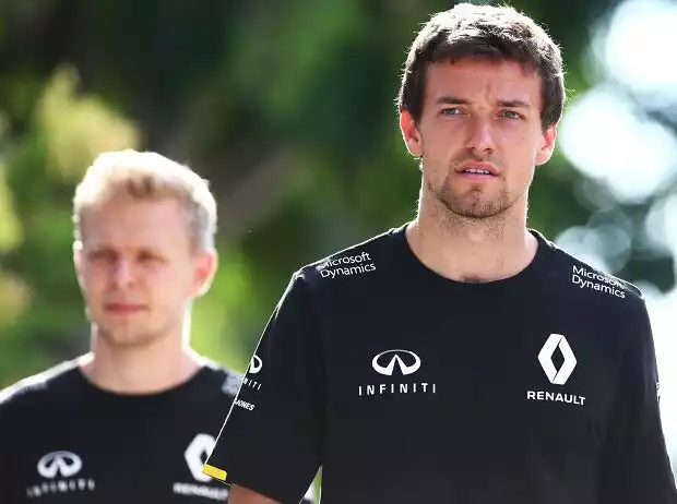 Titel-Bild zur News: Jolyon Palmer, Kevin Magnussen