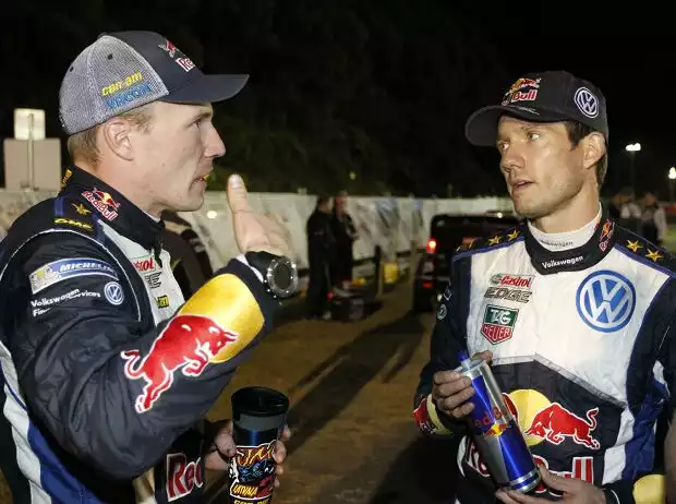Jari-Matti Latvala, Sebastien Ogier Titel-Bild zur News: Jari-Matti Latvala, Sebastien Ogier