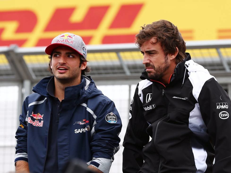 Carlos Sainz, Fernando Alonso