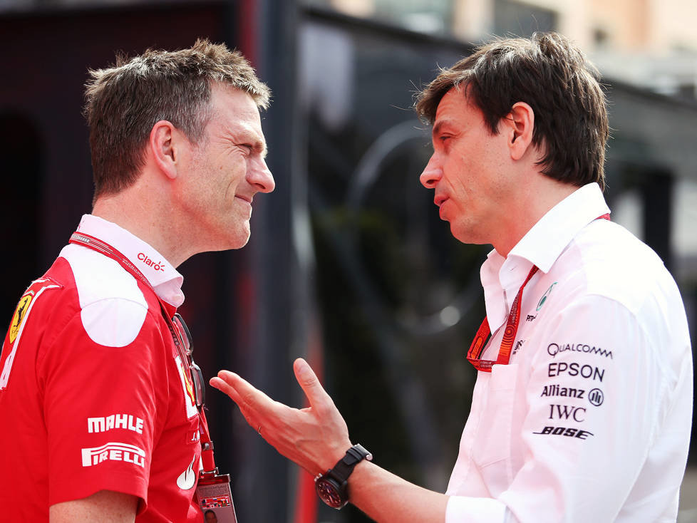 James Allison und Toto Wolff