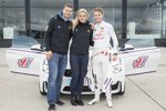 Marco Wittmann mit Wintersportlern