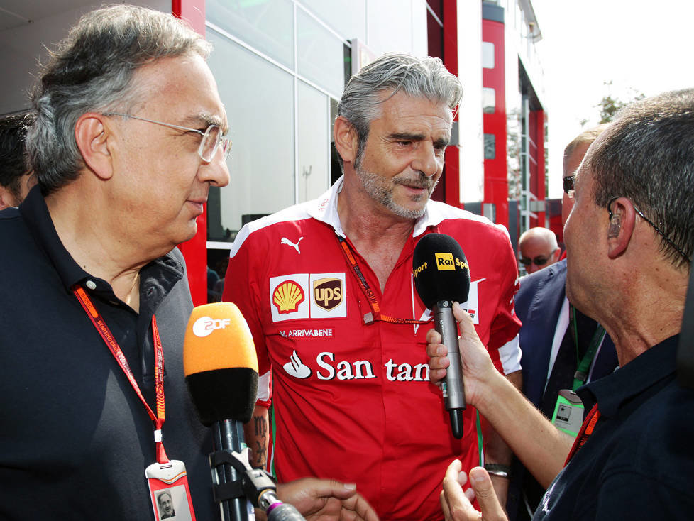 Sergio Marchionne und Maurizio Arrivabene