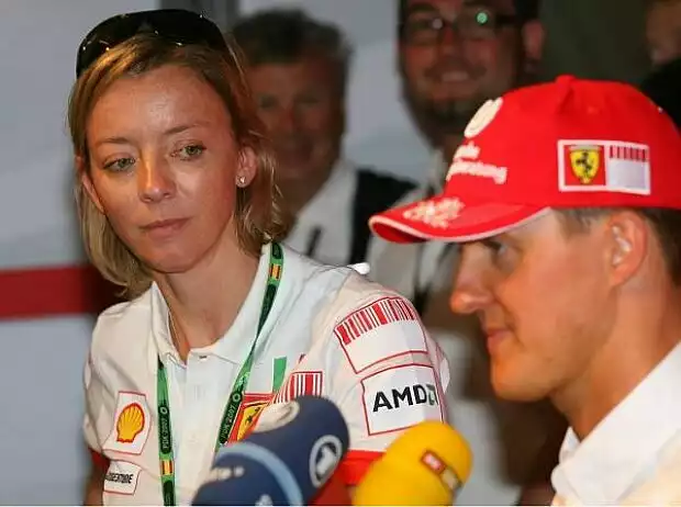 Sabine Kehm und Michael Schumacher Titel-Bild zur News: Sabine Kehm und Michael Schumacher