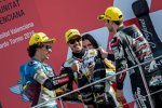 Franco Morbidelli, Thomas Lüthi und Johann Zarco 