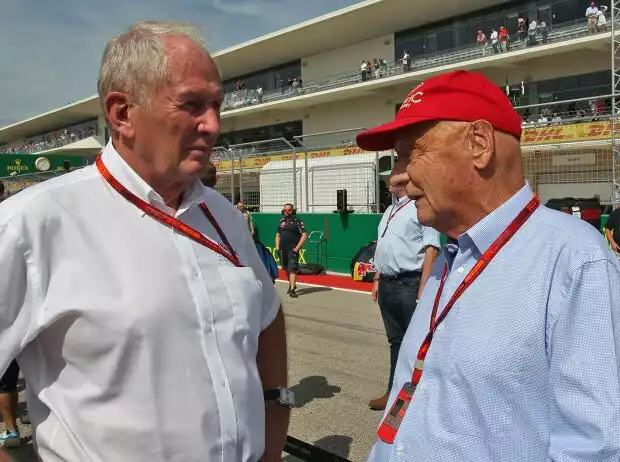 Titel-Bild zur News: Helmut Marko, Niki Lauda
