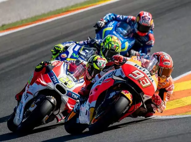 Marc Marquez, Andrea Iannone Titel-Bild zur News: Marc Marquez, Andrea Iannone