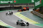Lewis Hamilton (Mercedes), Nico Rosberg (Mercedes) und Max Verstappen (Red Bull) 