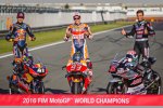 Brad Binder, Marc Marquez und Johann Zarco 