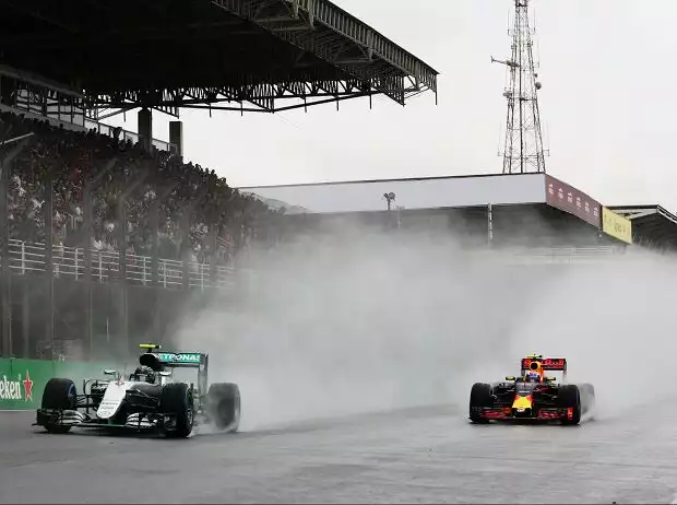 Titel-Bild zur News: Nico Rosberg, Max Verstappen