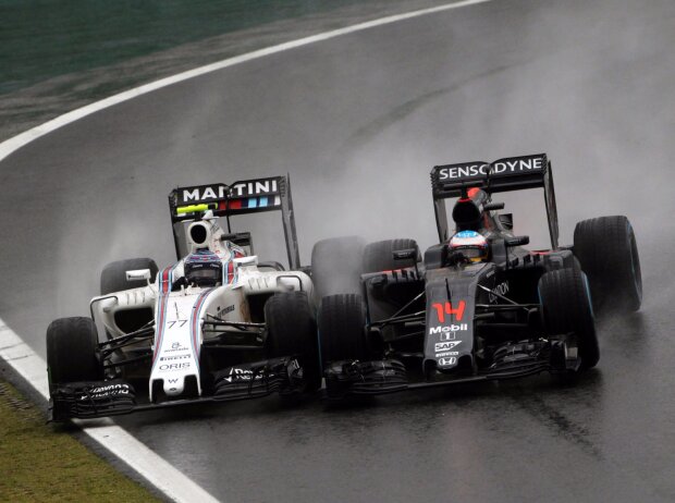 Titel-Bild zur News: Valtteri Bottas, Fernando Alonso