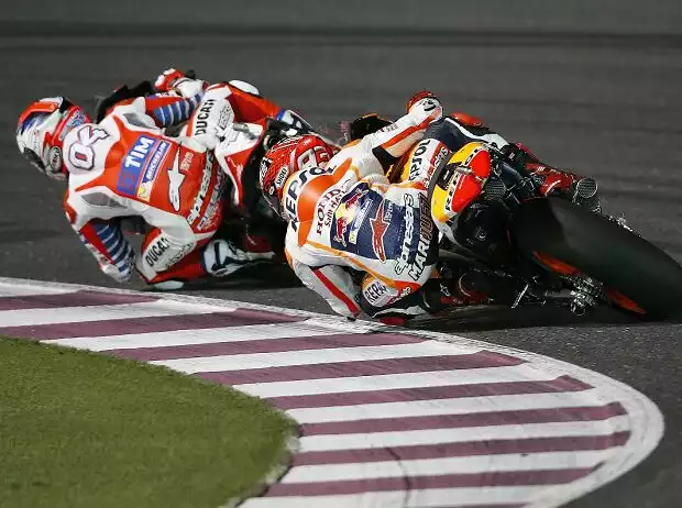 Titel-Bild zur News: Marc Marquez, Andrea Dovizioso