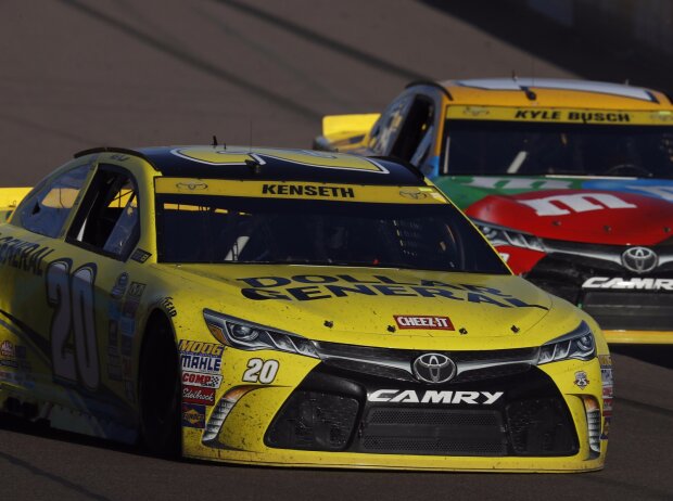 Matt Kenseth, Kyle Busch Matt Kenseth, Kyle Busch