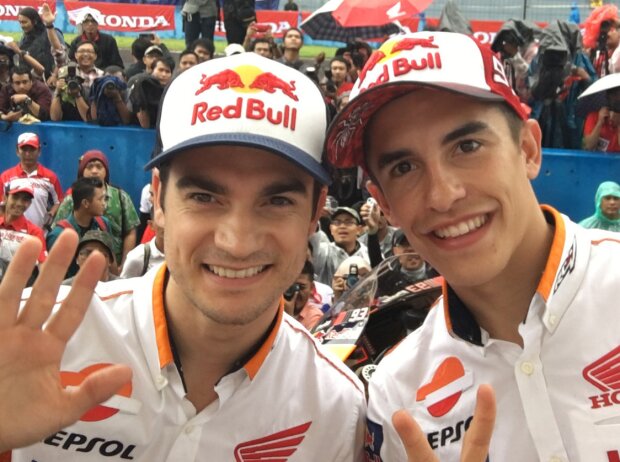Marc Marquez, Daniel Pedrosa Marc Marquez, Daniel Pedrosa