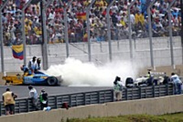 Alonso-Unfall Alonso-Unfall