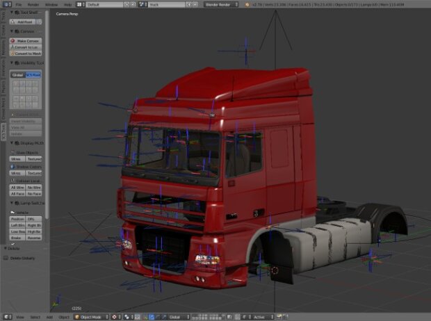 Titel-Bild zur News: Euro Truck Simulator 2 Blender Tools