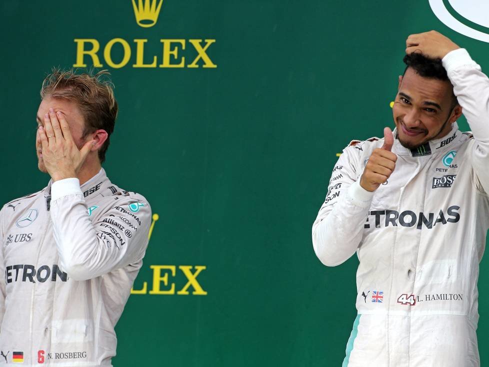 Nico Rosberg, Lewis Hamilton
