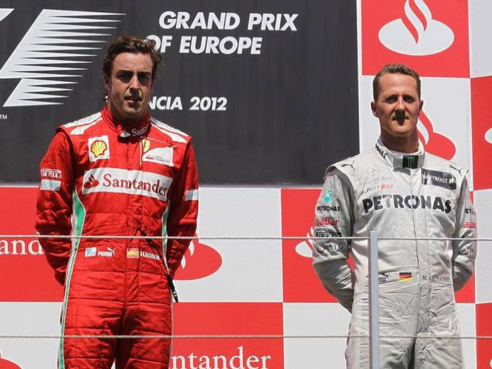 Fernando Alonso, Michael Schumacher