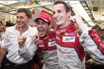 Loic Duval und Oliver Jarvis (Audi Sport) 