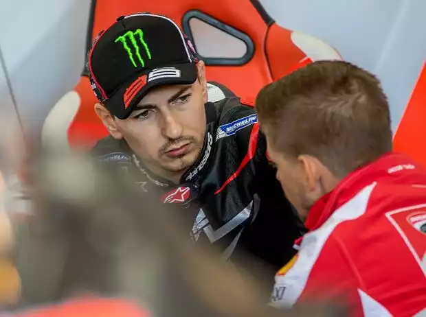 Titel-Bild zur News: Jorge Lorenzo, Casey Stoner