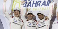 Bild zum Inhalt: Porsches Le-Mans-Sieger sind die neuen Weltmeister