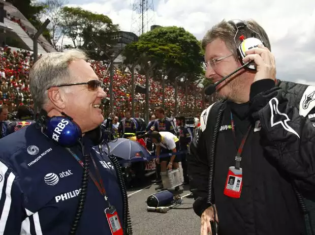 Titel-Bild zur News: Patrick Head, Ross Brawn