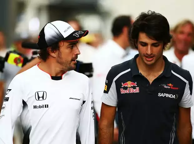 Fernando Alonso, Carlos Sainz Titel-Bild zur News: Fernando Alonso, Carlos Sainz