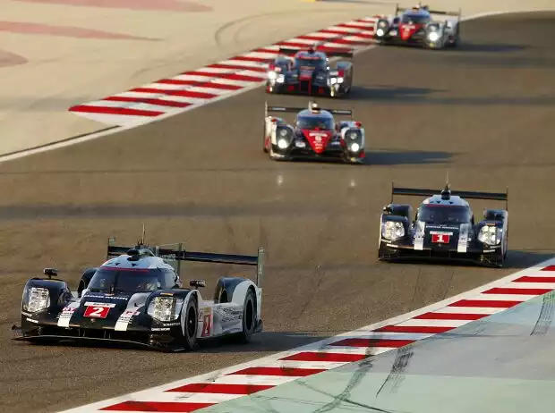 Neel Jani, Marc Lieb, Timo Bernhard, Mark Webber Titel-Bild zur News: Neel Jani, Marc Lieb, Timo Bernhard, Mark Webber