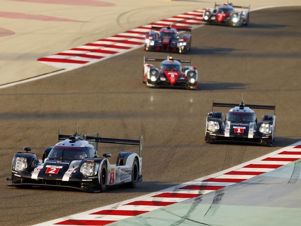Neel Jani, Marc Lieb, Timo Bernhard, Mark Webber