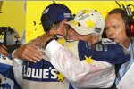 Jimmie Johnson (Hendrick) und Rick Hendrick 