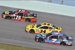 Clint Bowyer (HScott), Chris Buescher (Front Row) und Regan Smith (Baldwin) 