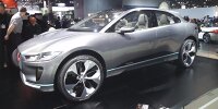 Bild zum Inhalt: Jaguar I-Pace Concept Car: Die Katze elektrisiert nicht nur virtuell
