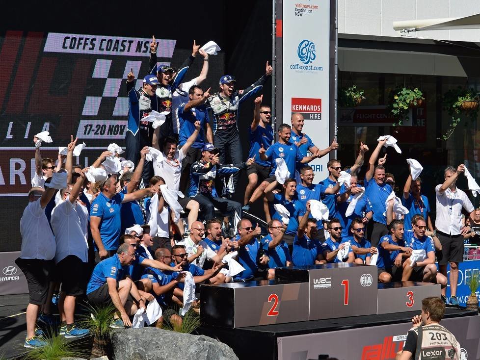 Sebastien Ogier, Julien Ingrassia, Andreas Mikkelsen