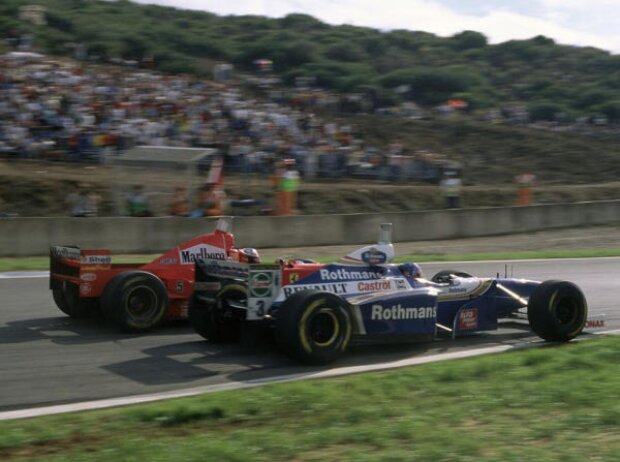 Michael Schumacher, Jacques Villeneuve Michael Schumacher, Jacques Villeneuve