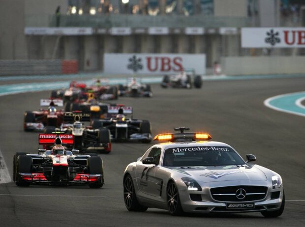 Safety-Car in Abu Dhabi