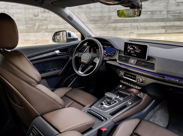Innenraum des Audi Q5 2017 Innenraum des Audi Q5 2017