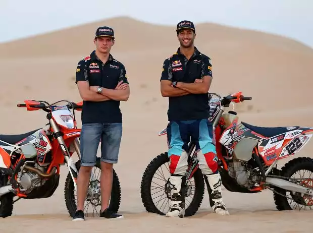 Daniel Ricciardo, Max Verstappen Titel-Bild zur News: Daniel Ricciardo, Max Verstappen