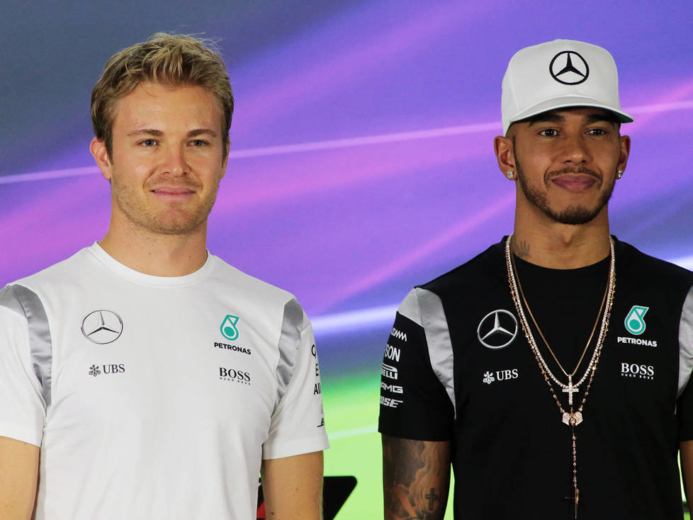 Nico Rosberg, Lewis Hamilton