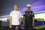 Nico Rosberg (Mercedes) und Lewis Hamilton (Mercedes) 