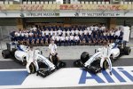 Felipe Massa (Williams), Paul di Resta und Valtteri Bottas (Williams) 