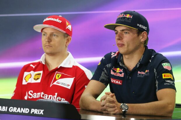 Kimi Räikkönen Max Verstappen Ferrari Scuderia Ferrari F1Red Bull Red Bull Racing F1 ~Kimi Räikkönen (Ferrari) und Max Verstappen (Red Bull) ~ Kimi Räikkönen Max Verstappen Ferrari Scuderia Ferrari F1Red Bull Red Bull Racing F1 ~Kimi Räikkönen (Ferrari) und Max Verstappen (Red Bull) ~