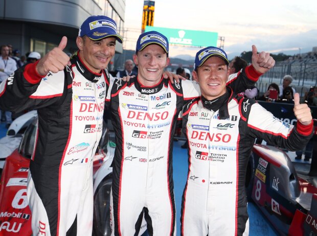 Stephane Sarrazin, Mike Conway, Kamui Kobayashi Stephane Sarrazin, Mike Conway, Kamui Kobayashi