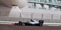 Bild zum Inhalt: Formel 1 Abu Dhabi 2016: Hamilton knapp vor Rosberg