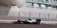 Bild zum Inhalt: Formel 1 Abu Dhabi 2016: Hamilton knapp vor Rosberg