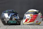 Nico Rosberg (Mercedes) und Lewis Hamilton (Mercedes) 